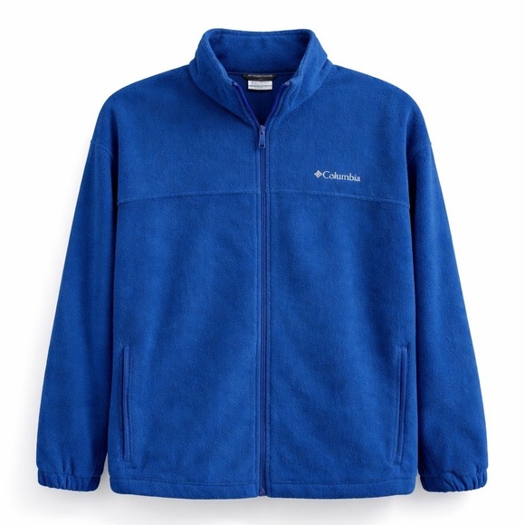 Columbia Other - Columbia Mens Steens Mountain Full Zip Fleece Jacket Royal Blue Size 5X